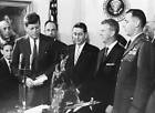 President Kennedy Meeting X-15 Pilots 1961 OLD AVIATION PHOTO