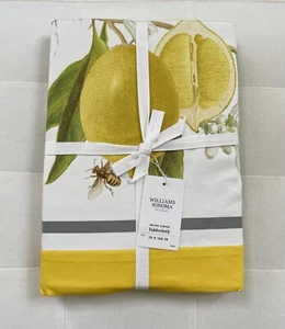 Williams Sonoma MEYER LEMON Tablecloth 70" x 108 Botanical NWT - Picture 1 of 2