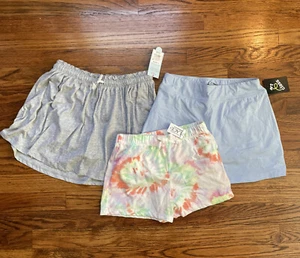 Art Class Cat Jack Childrens Place Girls Skorts Lot Of 3 Size Large 10/12 New - Picture 1 of 4