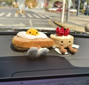 Authentic Jellycat Soft Plush Toy Car Decoration Animals Pendant Collectible New - Picture 1 of 58