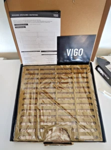 VIGO Sink Grid Silicone VGSG3318MG MatteGold 30x18 Protection Kitchen Open Box - Picture 1 of 7