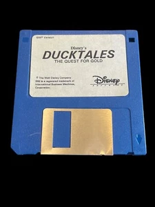 Disney's Ducktales A Quest For Gold IBM Version Floppy Disc - Picture 1 of 2
