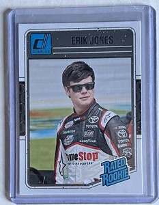 Erik Jones 2017 Donruss Rated Rookie.