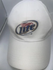Miller Lite The Game White/Blue BaseBall Cap Hat with Adjustable Strap - Picture 1 of 6