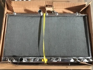 GOLPHER MITSUBISHI GALANT VR4 LEGNUM 96-03 AT/MT FULL ALLOY RADIATOR 40MM 2-ROW - Picture 1 of 2