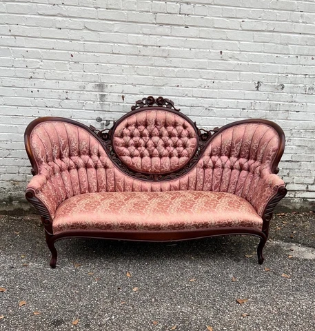 antique victorian sofa Cover