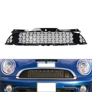 Front Bumper Upper Center Grille For BMW Mini Cooper R55 R56 R57 R58 R59 - Bild 1 von 8