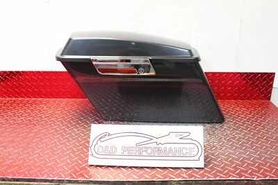 2009 HARLEY DAVIDSON ELECTRA GLIDE OEM LEFT SADDLE BAG NO LOCK EG123 - Image 1 of 4