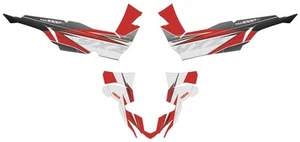 D'cor Visuals 20-50-468 Graphic Kit - Gray/Red - Picture 1 of 3