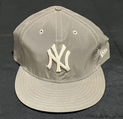 Light Gray Reflector Yankee Fitted Hat  - Image 1 of 4