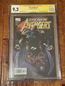 NEW AVENGERS #3 CGC 9.2 SS signed Brian Michael Bendis Key Book - Bild 1 von 2