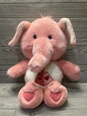 Care Bears Cousins Lotsa Heart jumbo Elephant 20” Plush Animal Toy 2004 - Image 1 of 4
