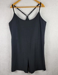 Damen 2x Strampler schwarz Strick Shorts 1 Stück Athleisure Yoga unter Aktiv Loungewear - Bild 1 von 9