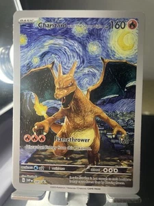 Starry Night  (Charizard) Pokemon x Van Gogh Black Star Promo ACG Art Card - NM - Picture 1 of 2