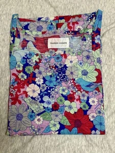 Tsumori Chisato Shirt Floral Print Long Sleeve Top Shipping from Japan - Picture 1 of 9