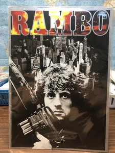 Rambo 1983 Japanese Import Promotional Movie Program Booklet by TOWA - Imagen 1 de 9