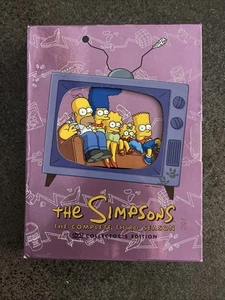 The Simpsons Complete Third Season 4 Disc DVD Collectors Edition 2003 Season 3 - Picture 1 of 8