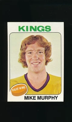 1975-76 Topps #52 Mike Murphy * Right Wing * Los Angeles Kings * EX-MT * - Image 1 of 2