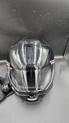 2003 Bombardier Ski-Doo Modular Technology Snowmobile Helmet Black M NO ACCIDENT - Image 1 of 4