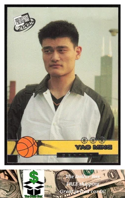 Press Pass Torquers #T18 Yao Ming RC 2002 - Shanghai Sharks Foto 1 de 2