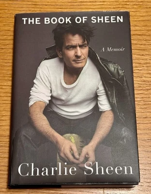 SIGNED Charlie Sheen The Book Of Sheen AUTOGRAPH Hardcover 1st Edition NEW 2025 - Image 1 of 4
