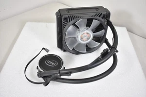 Asetek Intel Extreme Performance Liquid CPU Cooler 120mm, Blue Fan light LGA11xx - Picture 1 of 4