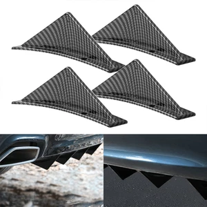 Difusor de parachoques trasero para Ford Mustang GT alerón divisor de labios fibra de carbono - Imagen 1 de 9