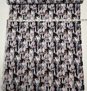 NEW 100% cotton fabric half yard - Star Wars Classic Cast Pack - Camelot Fabrics - Picture 1 of 2