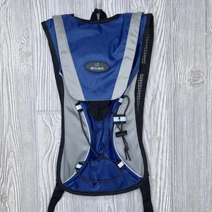 2L Water Bladder Bag Hydration Backpack Pack Hiking Camping Cycling Outdoor Blue - Picture 1 of 9