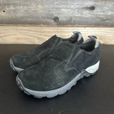 Men's Merrell J91701  Jungle Moc AC Slip On Shoes Black Suede Size 8 Sneakers - Image 1 of 4