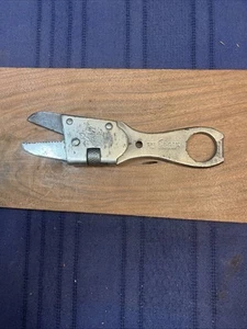 Llave de cocodrilo ajustable de 7 pulgadas "The Elgin" Pat. 3 de junio de 1897 - Imagen 1 de 9