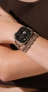 Band Apple Watch Hermès Double Tour 42 mm Bridon Lisere Attelage - Zdjęcie 1 z 6