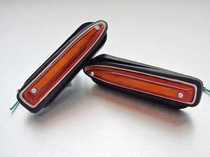 Datsun 1300 520 521 truck ute pickup j13 pair side marker light turn signal lamp - Picture 1 of 2