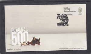 GB 2016 Post & Go Machin Head single 1st stamp RM 500 oprint m/c A6 FDC London - Bild 1 von 1