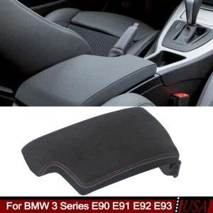 Reposabrazos Consola Central Tapa Tapa Alcántara Para BMW Serie 3 E90 E91 E92 E93 M3 - Imagen 1 de 13