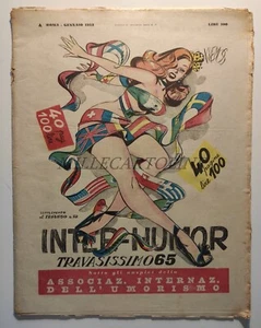 INTERNATIONAL HUMOR TRAVASISSIMO N°65 Supplemento Travaso Gennaio 1953 - Picture 1 of 4
