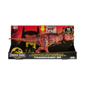 Jurassic Park '93 Tyrannosaurus Rex Dinosaurier Figur Dino Original mit Sound - Picture 1 of 5
