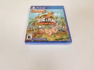 New Joe and Mac: Caveman Ninja - T-Rex Edition PlayStation 4 PS4 new - Picture 1 of 2