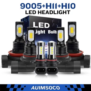 For Ram 1500 2500 3500 4500 2011-2017 Fog Light High & Low LED Lights Kit - Picture 1 of 12