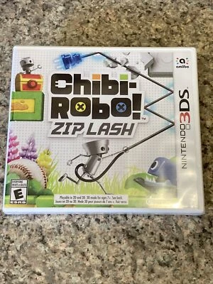 Chibi-Robo Zip Lash: Nintendo 3DS - Complete - Brand New - Video Game - Image 1 of 3