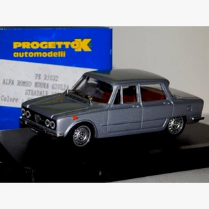 ALFA ROMEO GIULIA NUOVA SUPER 1973 GREY METALLIC PROGETTO PKR1032 1:43 - Bild 1 von 1