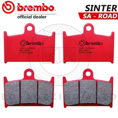 4 PASTIGLIE FRENO ANTERIORI BREMBO SINTER SA 07SU14SA TRIUMPH DAYTONA 650 2005 Foto 1 de 3