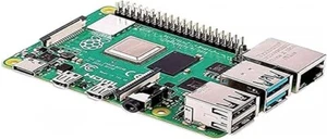 OPENED BOX - Raspberry Pi 4 Model B Quad Core 64 Bit WiFi Bluetooth (8GB) w/ PSU - Photo 1/6