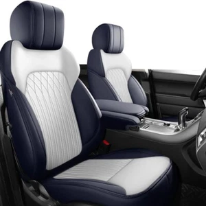 FUNDAS DE ASIENTO DE COCHE MOTOPTES DE CUERO PARA LAND ROVER RANGER ROVER 2005-2024 DURADERAS - Imagen 1 de 46