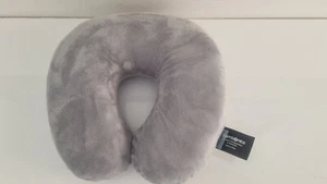 Samsonite Grey Memory Foam Neck Pillow Travel NEW - Picture 1 of 4