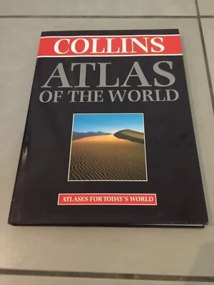 Collins Atlas of The World (World Atlas) Hard Back Book BARGAIN Xmas Present? - Image 1 of 4