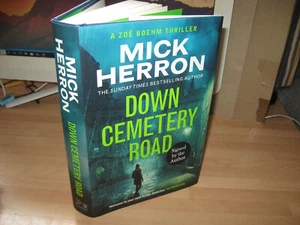Mick Herron Signed Down Cemetery Road 1st Zoe Boehm 1 debut 21st anniv edn crime - Picture 1 of 6