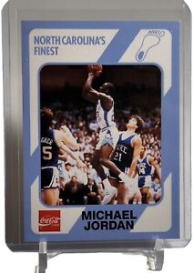 Michael Jordan 1989 Collegiate Collection Coca-Cola North Carolina's Finest #18