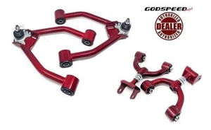 GSP GodSpeed Front & Rear Upper Camber Control Arms FUCA & RUCA Miata NA 90-97 - Picture 1 of 10