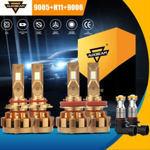 For Toyota 4Runner 2006-2009 AUXBEAM 6000K Canbus LED Headlight Hi/Lo + Foglight - Picture 1 of 12